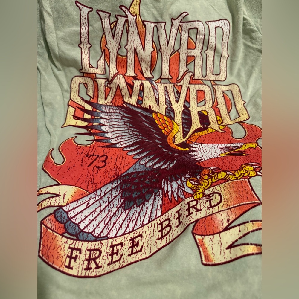 Lynyrd Skynyrd Free Bird Graphic Tee - Vinyl Icons Collection Size Small - Picture 4 of 4